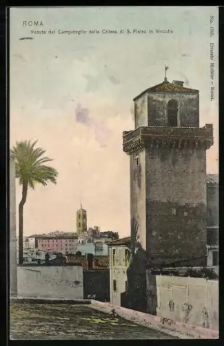 AK Roma, Veduta del Campidoglio dalla Chiesa di S. Pietro in Vinculis