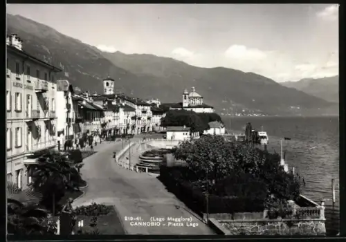 AK Cannobio /Lago Maggiore, Piazza Lago