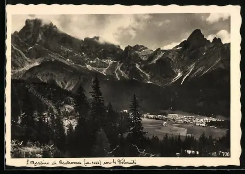AK S. Martino di Castrozza, Panorama con le Dolomiti