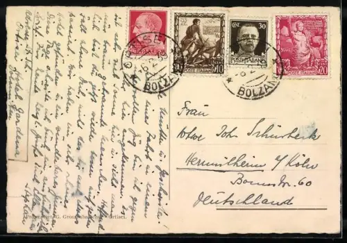 AK Ortisei /Dolomiti, Alpe di Suisi, Malga al sole