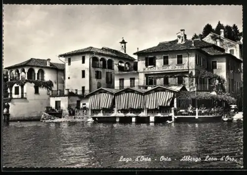 AK Orta /Lago d` Orta, Albergo Leon d` Oro