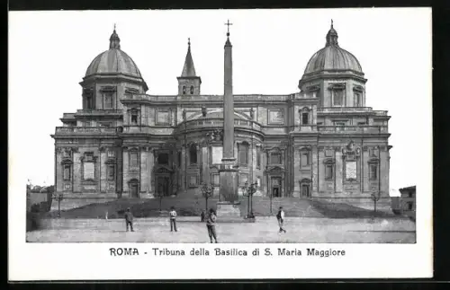 AK Roma, Tribuna della Basilica di S. Maria Maggiore