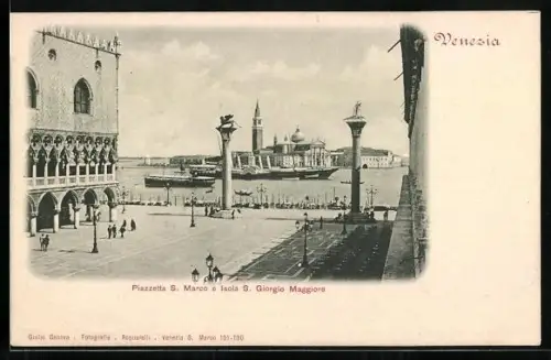 AK Venezia, Piazetta S. Marco e Isola S. Giorgio Maggiore
