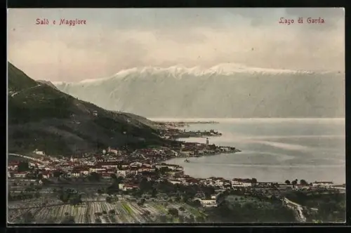 AK Salò /Lago di Garda, Panorama e Maggiore