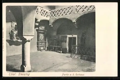 AK Sterzing, Partie a. d. Rathaus