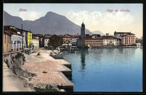AK Riva, Ortsansicht am Lago di Garda