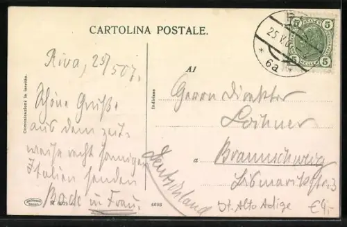 AK Riva, Ortsansicht am Lago di Garda