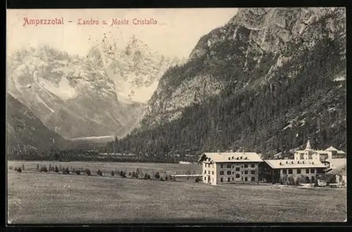AK Landro /Ampezzotal, Panorama und Monte Cristallo