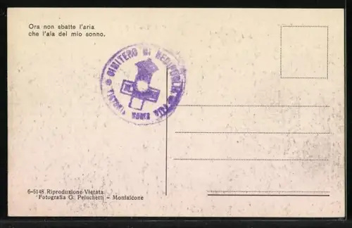 AK Redipuglia, Cimitero Militare agli Invitti III. Armata