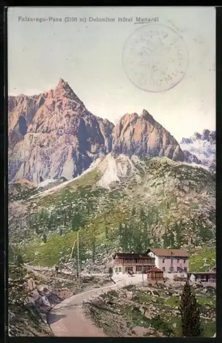 AK Falzarego-Pass, Pass-Hotel Menardi