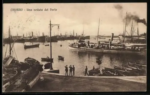 AK Livorno, Una veduta del Porto