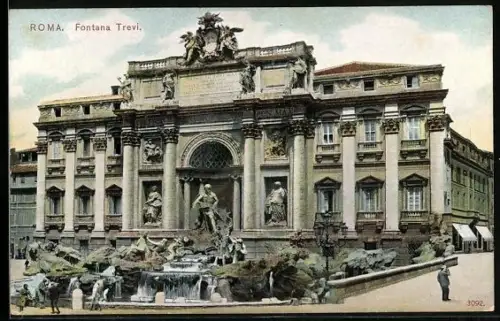 AK Roma, Fontana Trevi