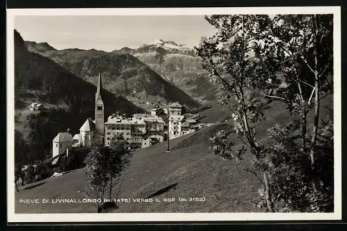AK Pieve di Livinallongo, Panorama verso il Boé