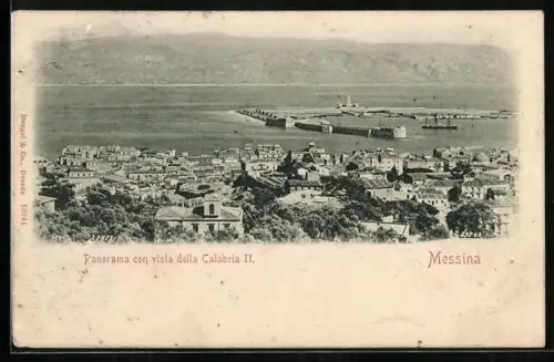 AK Messina, Panorama con vista della Calabria