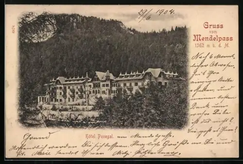 AK Mendelpass, Hôtel Penegal