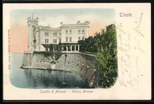 AK Trieste, Castello di Miramar, Schloss Miramar