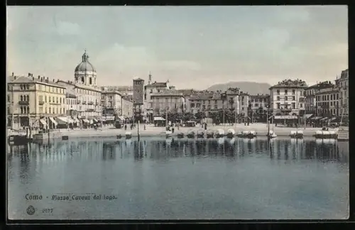 AK Como, Piazza Cavour dal lago