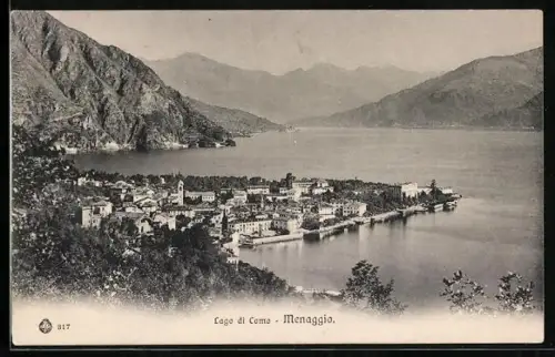 AK Menaggio, Lago di Como, Panorama