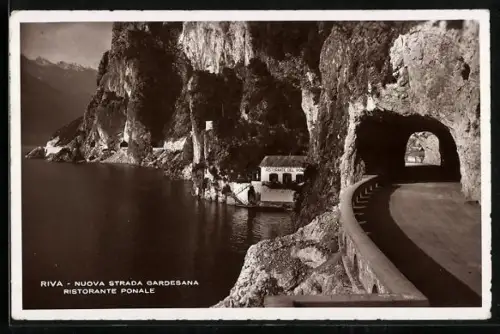 AK Riva, Nuova strada Gardesana, Ristorante Ponale