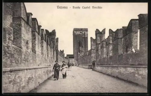 AK Verona, Ponte Castel Vecchio