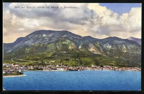 AK Salo, Vista generale sul lago di Garda col Monte S. Bartolomeo