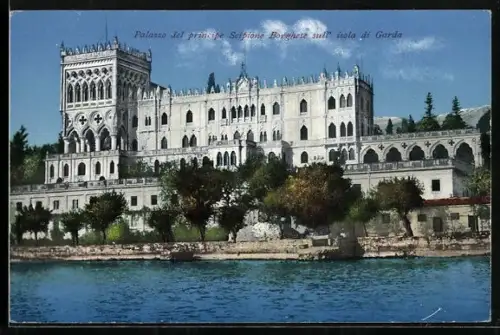 AK Isola di Garda, Pallazzo del principe Scipione Borghese