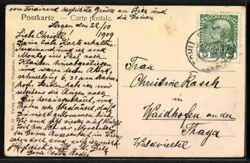 AK Layen i. T., Totalansicht aus der Ferne