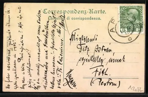 AK Arco, Neue Promenade mit Kirche