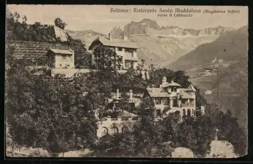 AK Bolzano, Ristorante Santa Maddalena verso il Catinaccio