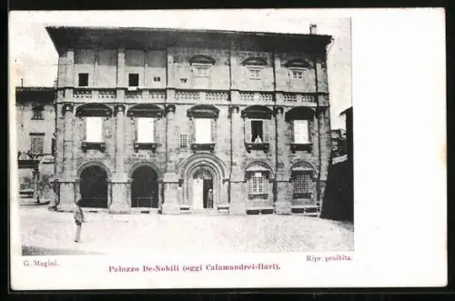 AK Montepulciano, Palazzo De-Nobili oggi Calamandrei-Hari