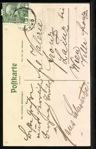 AK Gossensass, Redwitz-Denkmal