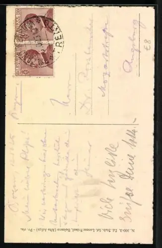 AK Bolzano, Piazza delle Erbe, Markt