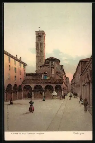 Künstler-AK Bologna, Chiesa di San Giacomo Magiore