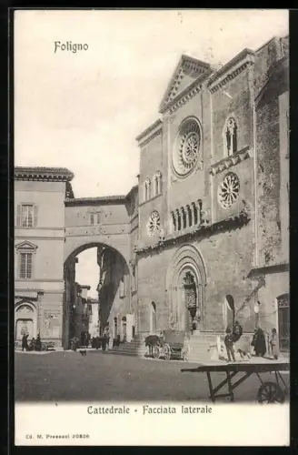 AK Foligno, Cattedrale, Facciata laterale