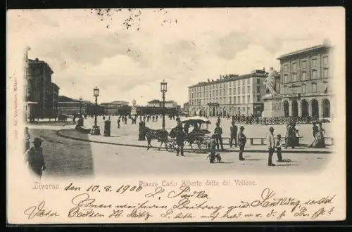 AK Livorno, Piazza Carlo Alberto detta del Voltone