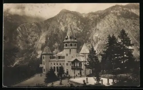 AK Gressoney St. Jean /Valle d`Aosta, Castello Savoia
