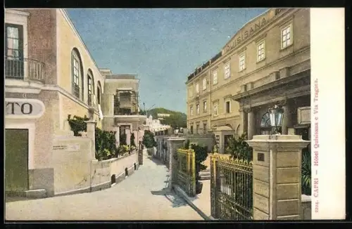 AK Capri, Hôtel Quisisana e Via Tragara