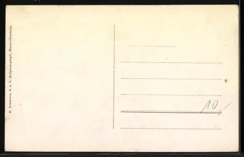 AK Lana, Ortsansicht gegen Meran