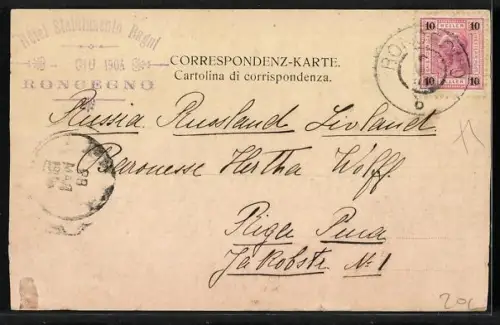 AK Roncegno, Veduta Generale