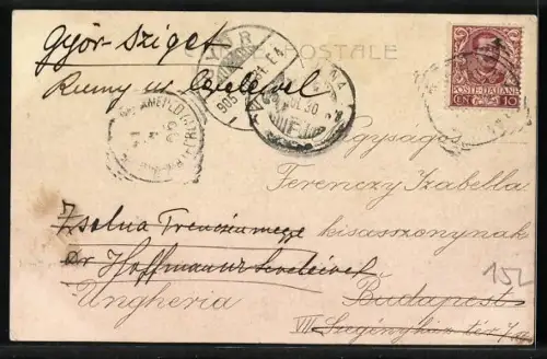 AK Rimini, Canale e Panorama, Kanal mit Segelbooten