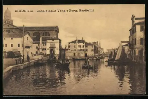 AK Chioggia, Canale della Vena e Porta Garibaldi