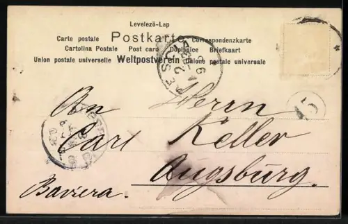 Lithographie Brescia, Piazza del Comune