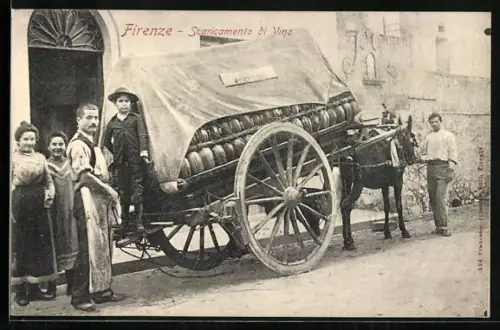 AK Firenze, Scaricamento di Vino
