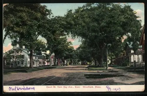 AK Westfield, MA, Court St. from Day Ave., East