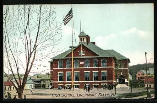 AK Livermore Falls, ME, High School