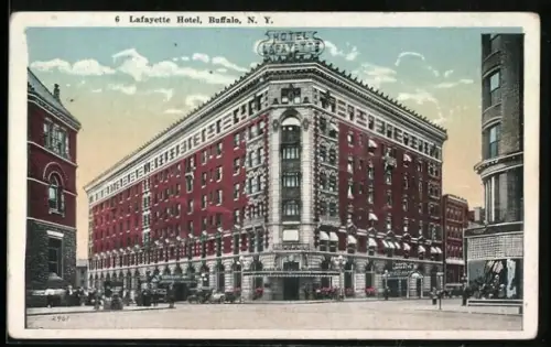 AK Buffalo, NY, Lafayette Hotel