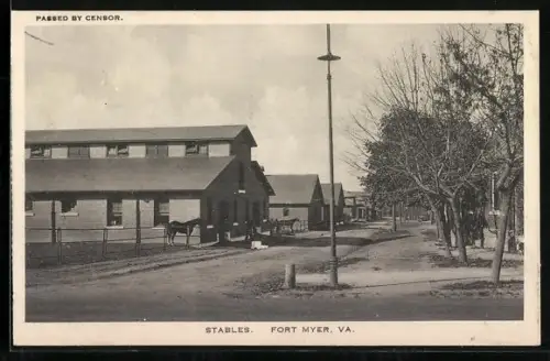 AK Fort Myer, VA, Stables