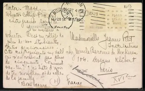 AK Norton, MA, Chapin Hall, Wheaton College