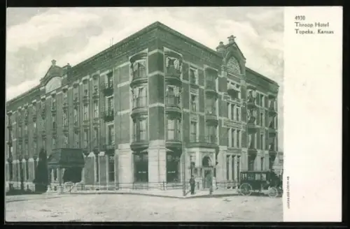 AK Topeka, KS, Throop Hotel