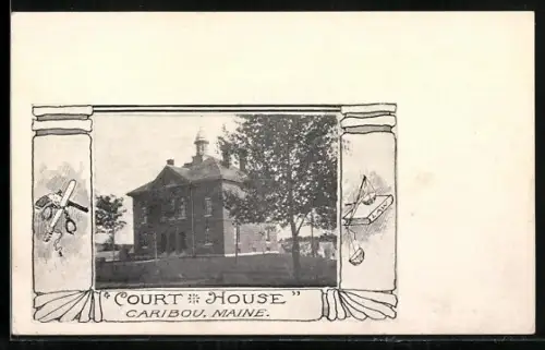 AK Caribou, ME, Court House